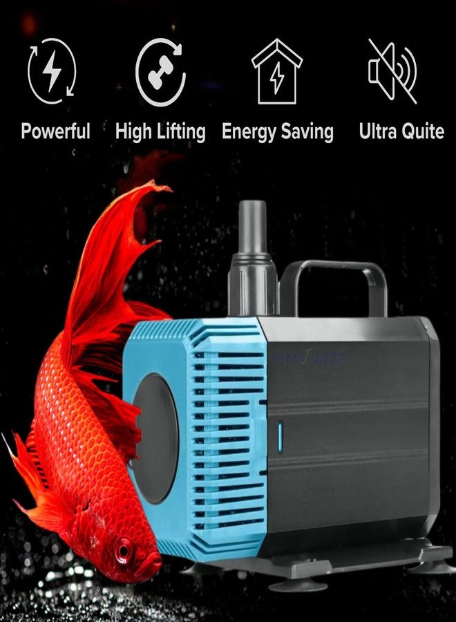 VAYINATO Sobo (WP-5200 | Power : 75W | Output : 3500L/H) | Lift Up to 3 Meter Submersible Water Lifting Pump, Pond and Fountain and Sump Filter Systems Power Head - Image 5